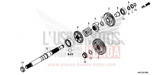 ARBRE DE SORTIE GL1800DAL de 2020